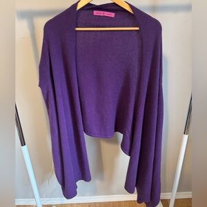 Vintage Sonya Madden 100% Cashmere Wrap Cardigan